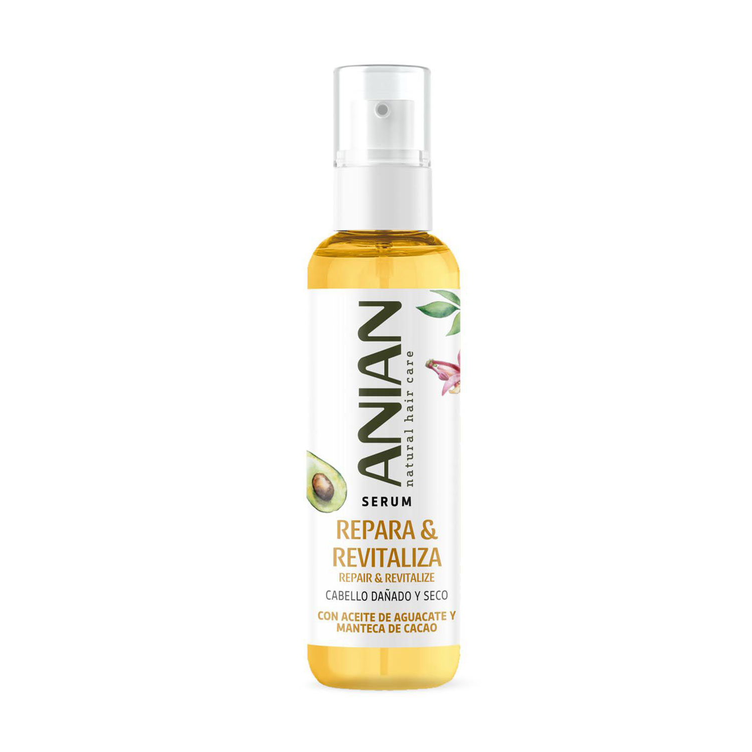 Відновлювальна сироватка для волосся Anian Natural Repair &amp; Revitalize Serum, 100 мл