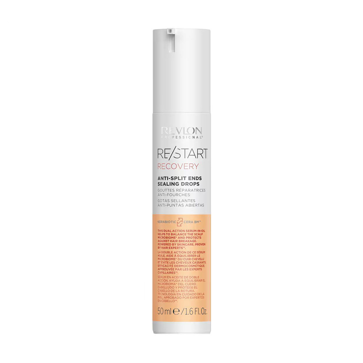 Відновлювальна сироватка для волосся Revlon Professional Restart Recovery Restorative Anti-Split Ends Sealing Drops, 50 мл